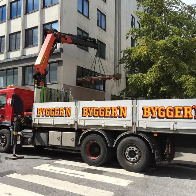 Kraning av byggevarer Ålesund